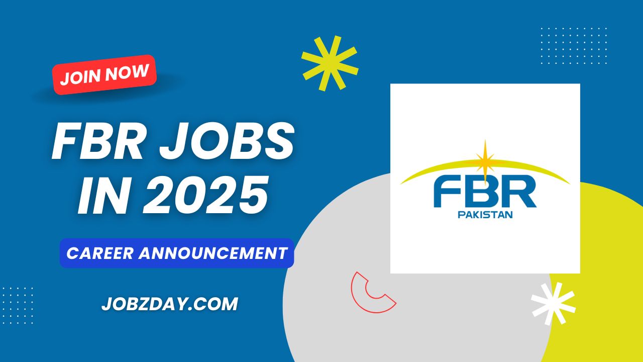 Federal Board of Revenue FBR Jobs 2025
